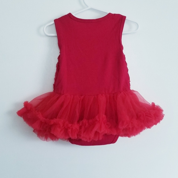 Baby Girl's Red Tutu Dress - Picture 8 of 13